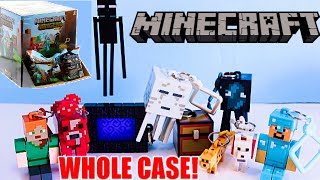 MINECRAFT HANGERS Series 2 Blind Bags COMPLETE SET unboxing Haul All 10 Creeper Diamond Steve 2016 [upl. by Eurydice668]