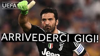 FAREWELL BUFFON Five great saves from one of the alltime greats [upl. by Sella568]