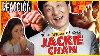 REACCIONANDO a la Filmografía De JACKIE CHAN  TeLoResumo [upl. by Yllac]