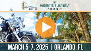 Testimonials  The Motorcycle Accident Summit [upl. by Scheck]