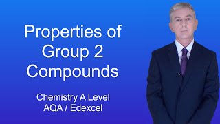 A Level Chemistry Revision quotProperties of Group 2 Compoundsquot [upl. by Auhel]