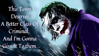 JOKER Best Dialogues  Joaquin Phoenix as Arthur Fleck  Joker  Dark knight rises [upl. by Ardnohsal]