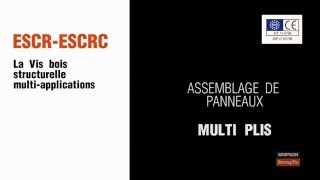 ESCRC  Assemblage panneaux Multiplis [upl. by Rovner466]