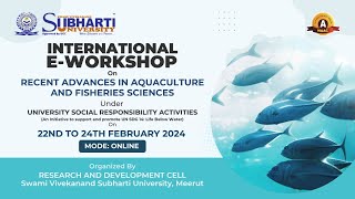 International Workshop RECENT ADVANCES IN AQUACULTURE AND FISHERIES SCIENCE Day 3 [upl. by Bigler]