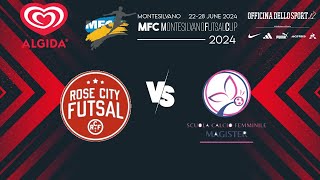 Montesilvano Futsal Cup 2024  UNDER 19 FEM  ROSE CITY FUTSAL vs G SPORT MAGISTER [upl. by Em]