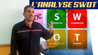 التسويق الإستراتيجيمع الأستاذ البواحبكل بساطة Lanalyse SWOT [upl. by Zetnod]