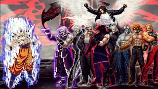 KOF Mugen Goku Mastered Ultra Instinct quotLimit Breakquot Vs 8 Rugal Legend WF Kyo Kusanagi Team [upl. by Woehick599]