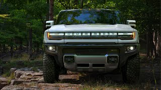 2022 GMC HUMMER EV quotCrab Walkquot Mode In Action  Tesla Fans dont LIKE this [upl. by Ajdan]