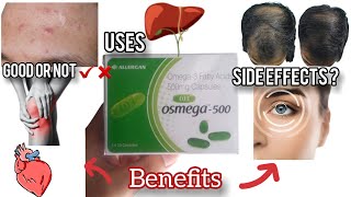 Osmega  500  OSMEGA 500MG soft gelatin Capsules Review  Osmega 500 Capsules Benefits [upl. by Eisset]