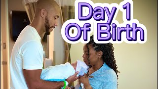 AFTER BIRTH HOSPITAL VLOG First Days with our Newborn Twins CSection Recovery NICU Stay amp More [upl. by Bent858]