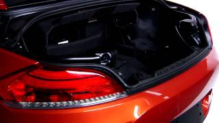 Stowing the Rear Cargo Partition  BMW HowTo [upl. by Infield]