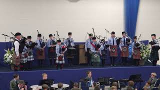 Aysgarth pipe band Highland Cathedral [upl. by Nnyltiak]