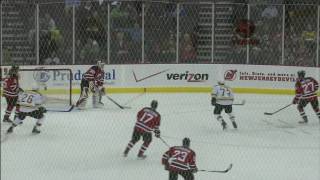 Martin Brodeur sets up David Clarkson for a Breakaway Goal [upl. by Alisen]