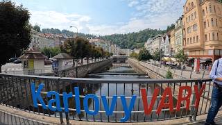 4K Karlsbad  Karlovy Vary  Карловы Вары  Walkingtour  Прогулка [upl. by Eirolav]