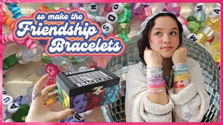 Lets make friendship bracelets for the Eras Tour Movie 🎤🍿🎬 [upl. by Denison295]