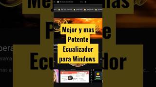 Como mejorar y ecualizar tus audios y muisca con el mejor programa de mejoras de sonido para tu pc [upl. by Ruthe117]