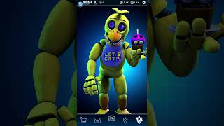 Stylized Unwithered Chica FNAF Workshop Animation [upl. by Nowaj]