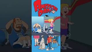 American Dad Francine at gym animation cartoon americandad [upl. by Minton897]