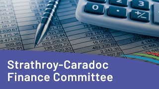 StrathroyCaradoc Finance Committee  January 18 2024 [upl. by Samuella]