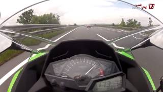 Top Speed  Kawasaki Ninja 300  Velocidad punta [upl. by Edrahc]