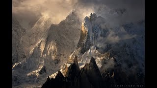 K6 also known as Baltistan Peak  Masherbrum Mountains Karakoram mountain range Gilgit Baltistan [upl. by Llertram740]