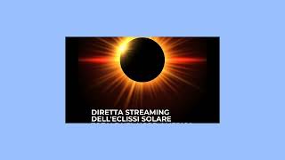 ECLISSI TOTALE DI SOLE DELL 8 APRILE 2024 RIPRESO IN DIRETTA DAL QUEBEC [upl. by Grath]