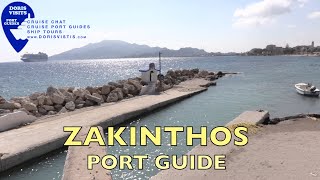 Zakynthos Greek Island Capital Port Guide [upl. by Howarth]