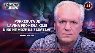 INTERVJU Branko Pavlović  Pokrenuta je lavina promena koju niko ne može da zaustavi 862023 [upl. by Hepsoj]