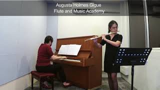 Flute ABRSM Grade 5 from 2022 A3 Augusta Holmes Gigue No 3 from Trois peties pieces [upl. by Forbes]