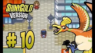 Pokémon Shiny Gold Walkthrough Part 10  Goldenrod City [upl. by Airetal]