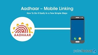 How to Link Your Mobile Number with Aadhaar  Paisabazaarcom [upl. by Oinolopa416]