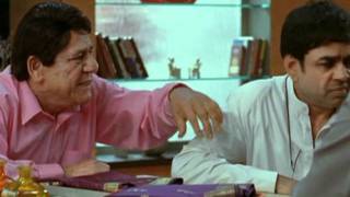 MBPA  Drama Scene  Om Puri  Akshaye Khanna  Genelia DSouza  Gaurav Sets Bapu Up For Marriage [upl. by Yedrahs]