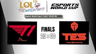 TH รอบชิงชนะเลิศ EWC 2024 LoL  T1 vs TES  Best of 5 watchparty [upl. by Htur348]