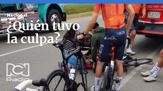 Egan Bernal ¿Quién tuvo la culpa del accidente [upl. by Cheadle613]