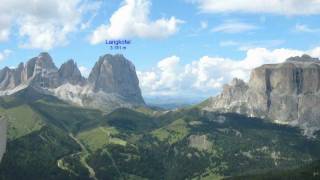 Dolomiten 2011 Sella  Rosengarten Teil 1 [upl. by Acirret351]