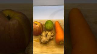 Apple carrot ginger smoothie viralvideo shorts ￼ [upl. by Aeneas]