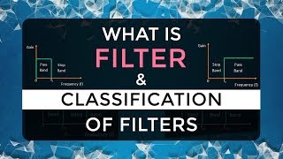 What is Filter amp Classification of Filters  Four Types of Filters  Electronic Devices amp Circuits [upl. by Nolasba843]