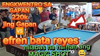 220k EFREN bata REYES 🆚 JING GAPAN race23 september 292023 [upl. by Eidarb43]