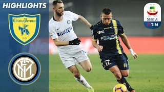 Chievo 11 Inter  Late Pellissier Goal gives Struggling Chievo a Point  Serie A [upl. by Orelu]