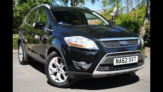 Used Ford Kuga 20 TDCi 140 Zetec 5dr 2WD Panther Black 2012 [upl. by Ysle538]