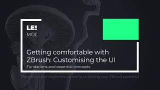 Getting Comfortable with Zbrush Beginner Tutorial [upl. by Fulcher727]