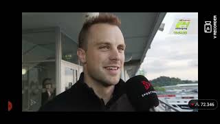 Laurens Vanthoor emotionales Interview nach Unfall mit dem Grello beim 24h Rennen Nürburgring [upl. by Anniken]