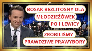 Pytania o listy wyborcze wybory prezydenckie i strajk rolników do Krzysztofa Bosaka [upl. by Olemrac312]