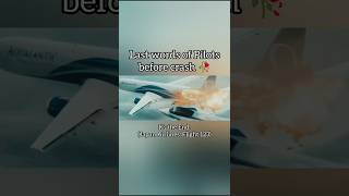 Last words recorded before plane crash part 8 foryou respect planecrash pilots airplanecrash [upl. by Epotimet368]