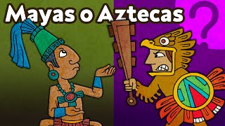 ¿Qué diferencia a los aztecas de los mayas [upl. by Shimkus]