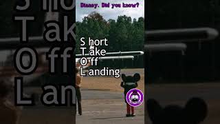 THAT ABANDON AIRPORT AT DISNEY WORLD disneyfunfacts disneytrivia shorts [upl. by Elon]