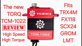 The best Micro Servo on the market The NEW TORQ TCM1022 [upl. by Nylkcaj859]