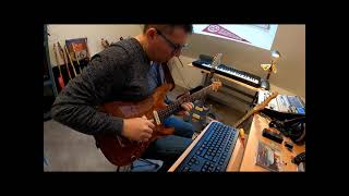 Mark KNOPFLER  Redbud Tree Cover Solo with Pensa MK2 [upl. by Sallee]