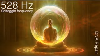 Solfeggio 528 hz DNA Repair Miracle Frequency Repair DNA amp Regenerate Cells [upl. by Blayze]