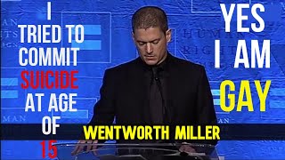 I am GAY  Wentworth Miller Motivational Speech [upl. by Enneiluj]